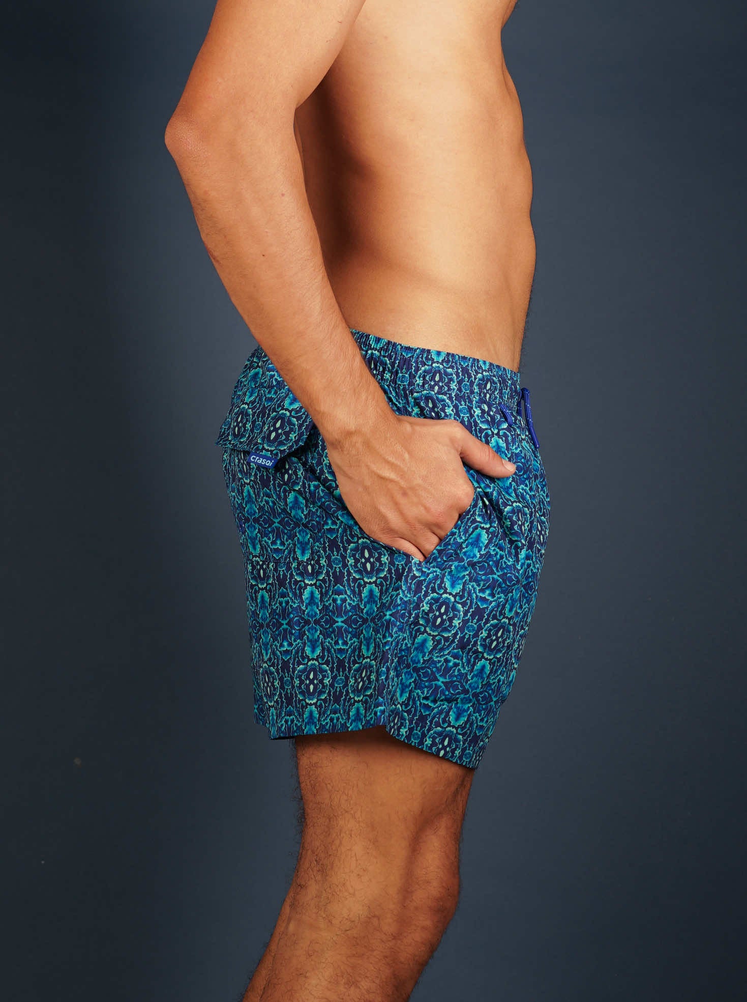 GLOW REEF Swim Shorts - CRASQI
