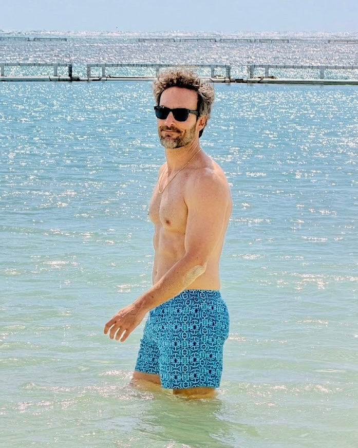 MYRMIDON REEF Swim Shorts - CRASQI